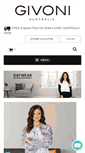 Mobile Screenshot of givoni.com.au